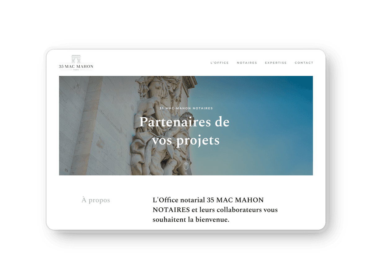 Ecran de 35 Macmahon Notaires